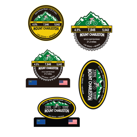 Mount Charleston - Las Vegas, NV Stickers