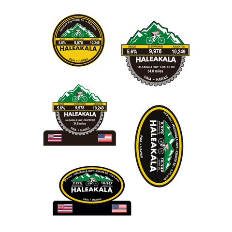 Haleakala - Paia, HI Stickers