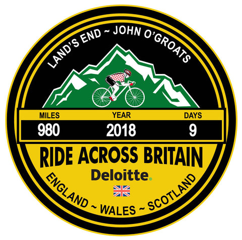Ride Across Britain 2018 Trophy