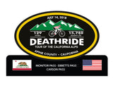 Deathride 2018, CA - Trophies