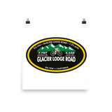 Glacier Lodge Road - Big Pine, CA Photo Paper Poster