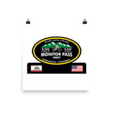 Monitor Pass West - Markleeville, CA Photo paper poster