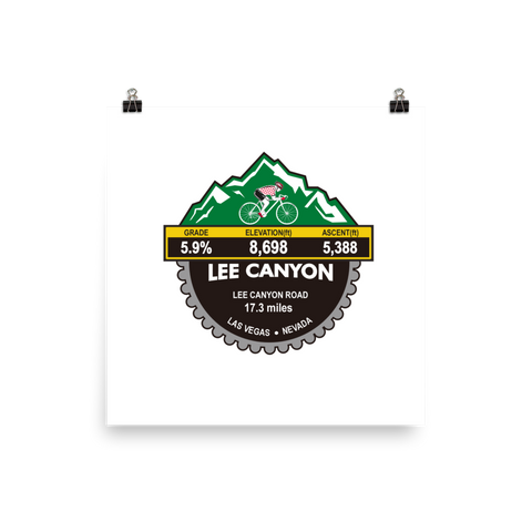 Lee Canyon - Las Vegas, NV Photo Paper Poster