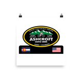 Ashcroft Castle Creek - Aspen, CO Photo paper poster