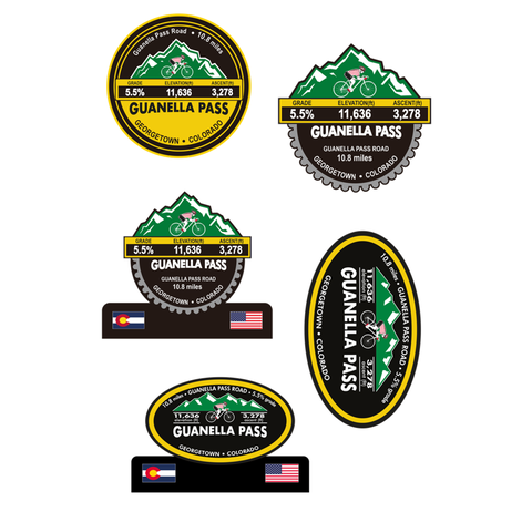Guanella Pass - Georgeton, CO Stickers