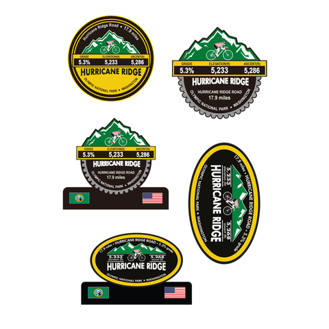 Hurricane Ridge - Olympic National Park, WA Stickers