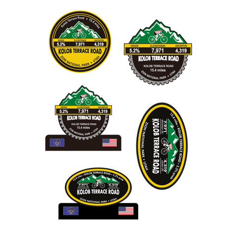 Kolob Terrace Road - Zion National Park, UT Stickers