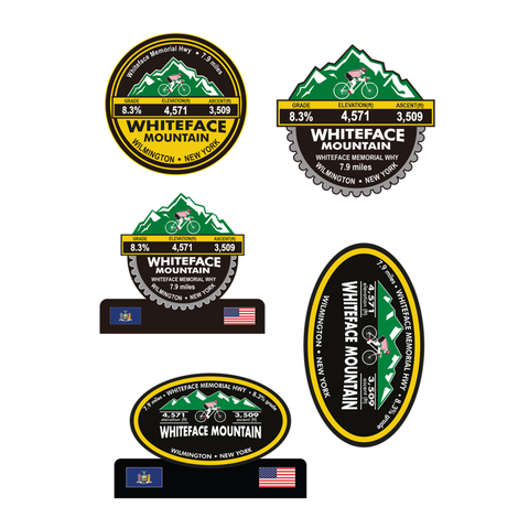 Whiteface Mountain - Wilmington, NY Stickers