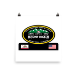 Mount Diablo North Gate - Walnut Creek, CA Photo paper poster