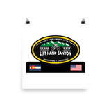 Left Hand Canyon - Jamestown, CO Photo paper poster
