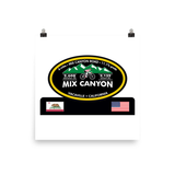 Mix Canyon - Vacaville, CA Photo paper poster