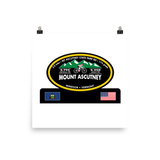 Mount Ascutney - Windsor, VT Photo paper poster