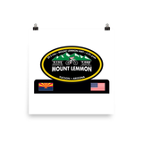 Mount Lemmon - Tucson, AZ Photo paper poster