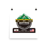 Deathride 2019, CA - Photo paper poster