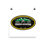 Powder Mountain - Eden, UT Photo Paper Poster