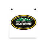 Mount Spokane - Spokane, WA Photo Paper Poster