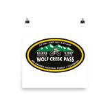 Wolf Creek Pass - Rio Grande National Forest, CO Photo Paper Poster