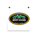 Mount Ashland - Ashland, OR Photo Paper Poster