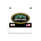 Dawson's Saddle - South Antelope, CA Photo Paper Poster