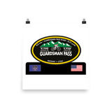 Guardsman Pass - Midway, UT Photo Paper Poster