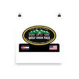 Wolf Creek Pass - Rio Grande National Forest, CO Photo Paper Poster