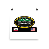 Glacier Lodge Road - Big Pine, CA Photo Paper Poster