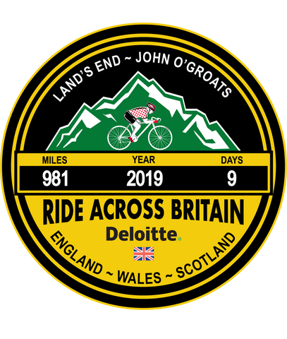 Ride Across Britain 2019 Trophy