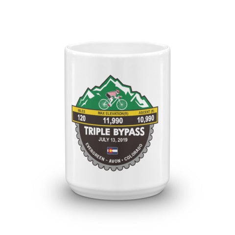 Triple Bypass 2019, CO - Mug