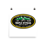 Triple Bypass 2019, CO - Photo Paper Poster