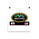 Palomar Mountain - Pauma Valley, CA Photo paper poster
