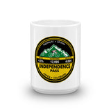 Independence Pass - Aspen, CO Mug