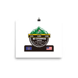 Big Cottonwood Canyon - Wasatch National Forest, UT Photo paper poster