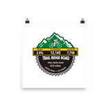 Trail Ridge Road - Estes Park, CO Photo Paper Poster