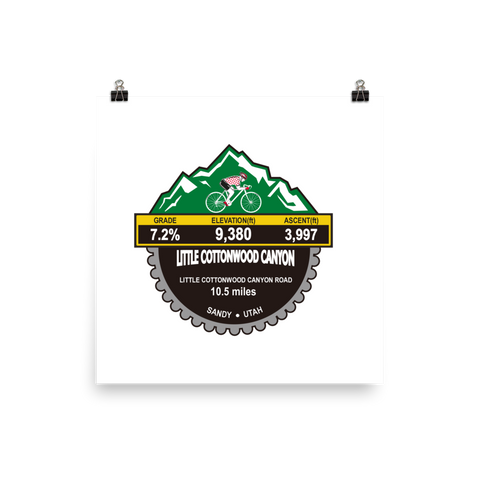 Little Cottonwood Canyon - Sandy, UT Photo Paper Poster