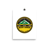 Mount Lemmon - Tucson, AZ Photo paper poster