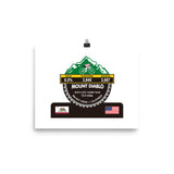 Mount Diablo North Gate - Walnut Creek, CA Photo paper poster