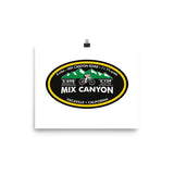 Mix Canyon - Vacaville, CA Photo paper poster
