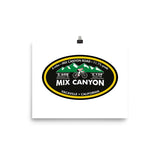 Mix Canyon - Vacaville, CA Photo paper poster