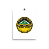 Mount Diablo South Gate - Walnut Creek, CA Photo paper poster