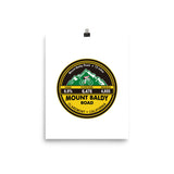 Mount Baldy Road - Claremont, CA Photo paper poster