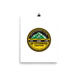 Big Cottonwood Canyon - Wasatch National Forest, UT Photo paper poster