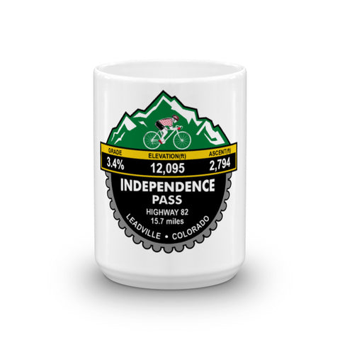 Independence Pass - Leadville, CO Mug