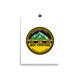 Mix Canyon - Vacaville, CA Photo paper poster
