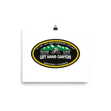 Left Hand Canyon - Jamestown, CO Photo paper poster