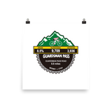 Guardsman Pass - Midway, UT Photo Paper Poster