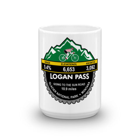 Logan Pass - Glacier National Park, MT Mug